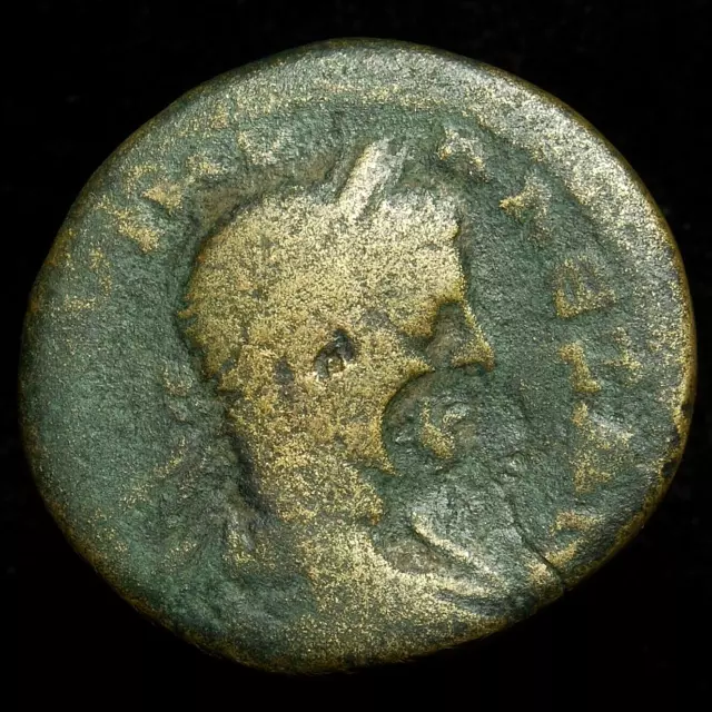 Severus Alexander AE27 Caesarea Cappadocia, rev. Mount Argaeus, 222-235AD, cm/k