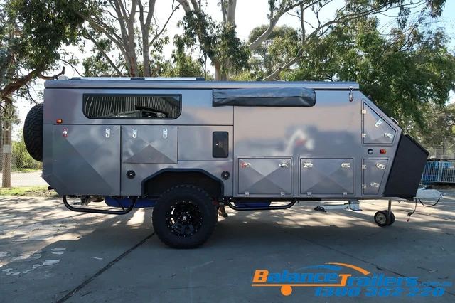 2022 Balance Trailers 13ft Off Road Pop Top Hybrid Caravan Camper Trailer - DEMO