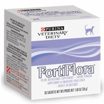 Veterinario Diets FortiFlora para Gatos 30 Bolsitas