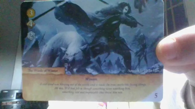 A Game Of Thrones 2.0 LCG The Winds Of Winter Fan Art Promo Card