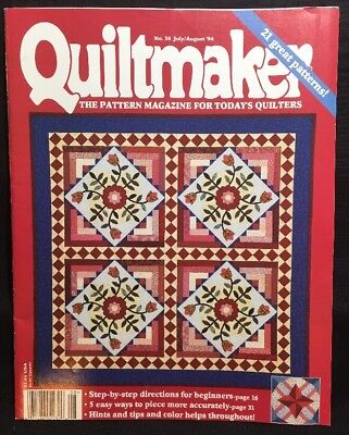 Quiltmaker Magazine No 38 July / August 1994