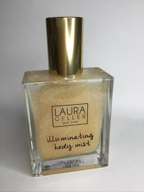 Laura Geller Body Frosting MIST Face & Body Glow *Gilded Honey 1.7oz/50ml