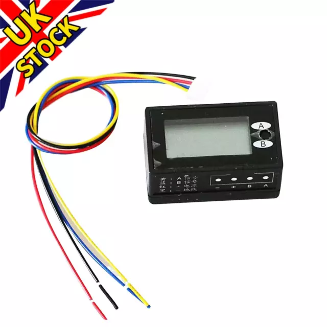 12V 8 Digits LCD Resettable Coin Meter Counter For Arcade 1up Slot Game