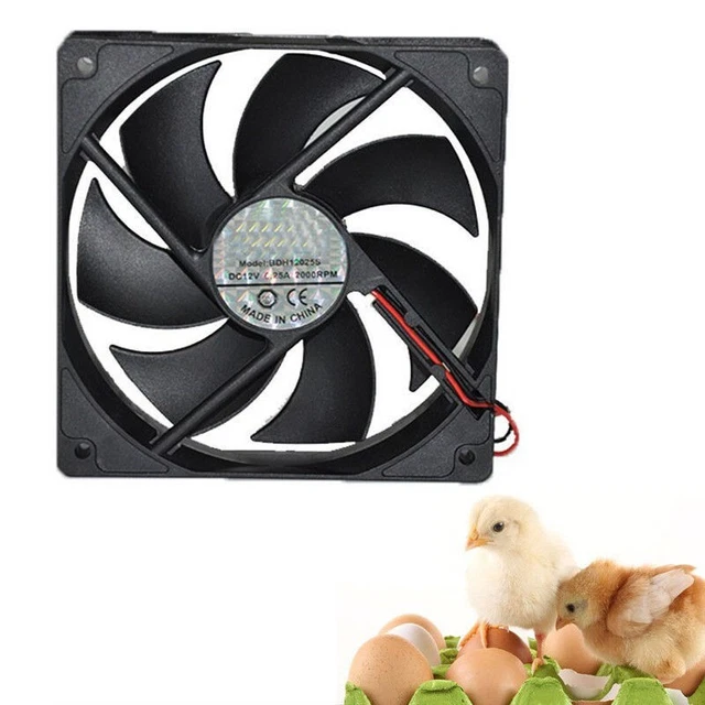 Zoegneer Ventola Di Scarico 12V Per Barca E Camper - Plastica Nera, 45 CFM, Compatta E Silenziosa