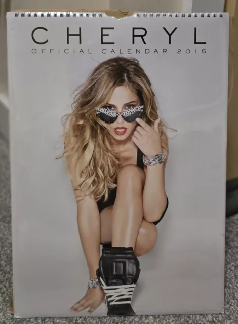 Cheryl/Cole - Official  A3 Calendar (2015) Brand New And Factory Shrink Wrapped
