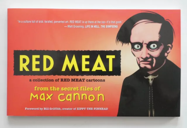 VINTAGE: Red Meat: A Collection of Red Meat Cartoons, Secret Files of Max Cannon