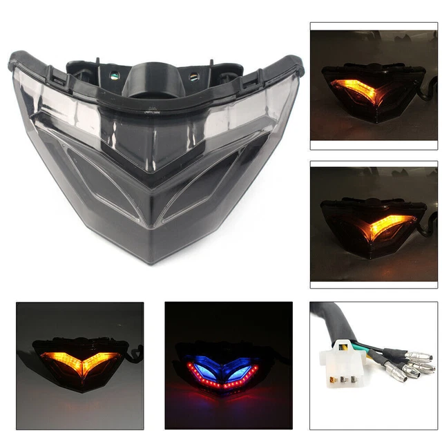 Luce Posteriore Segnale Giro Freno Giro Per Kawasaki Ninja 250R 300 2013-2017 14