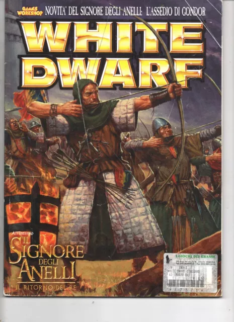 Rivista WHITE DWARF N. 70 Novembre 04 Games Workshop Warhammer Italian Magazine