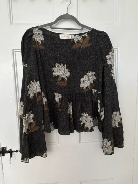 Stone Cold Fox Newman Blouse Size 1 Small