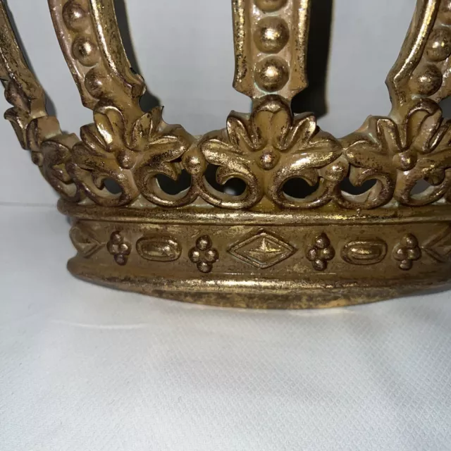 Crown, Wall Plaque, Fleur de Lis, Medieval, Old World, King, Queen, Princess 3