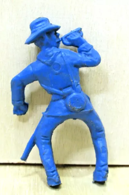 Timmee civil war BLUE COWBOY FIGURE toy soldier north union bugel #vT