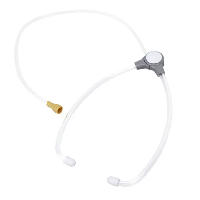 Hörgeräte-Stethoskop, transparentes PP-Doppelkopf-Diagnosegerät HUI