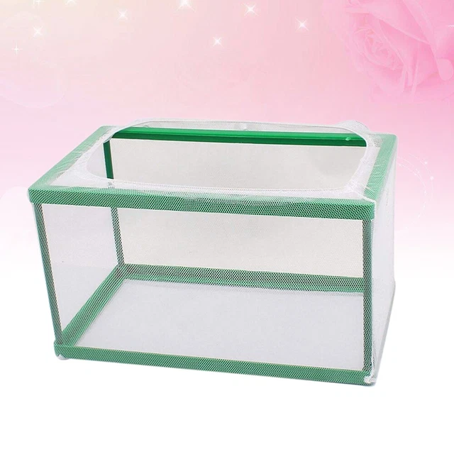 Breeding Net Fish Tank The Divider Guppy Breeder Box Terrarium