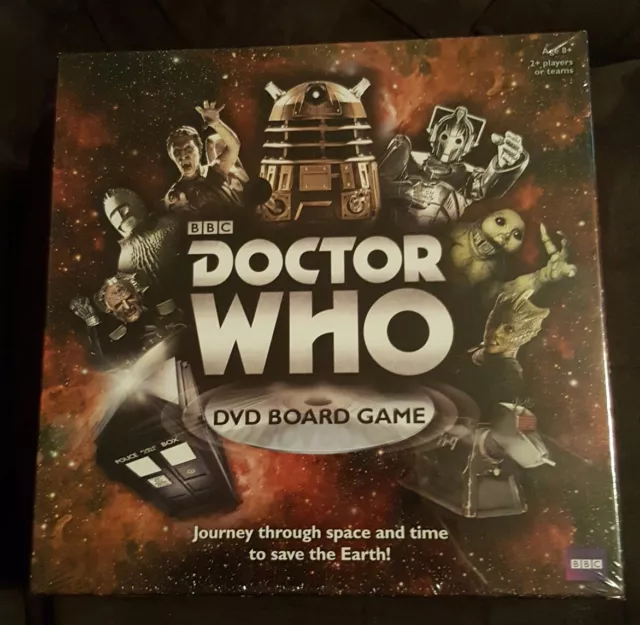 BBC Doctor (Dr) Who DVD Board Game - NEW AND SEALED - free shipping