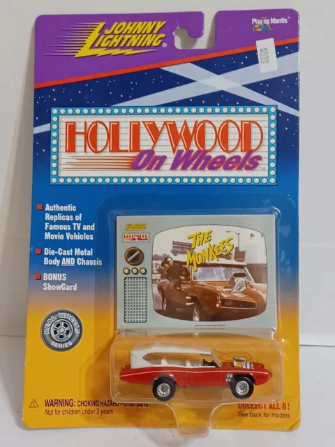 The Monkees Red Hollywood On Wheels 1996 Johnny Lightning Diecast Car 1:64