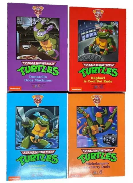 Neca Teenage Mutant Ninja Turtles Pizza Club Action Figure Tmnt In Hand