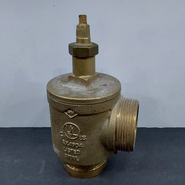 FPPI Trim Fit Fire Hose Valve 2.5" 300 Brass EX4904