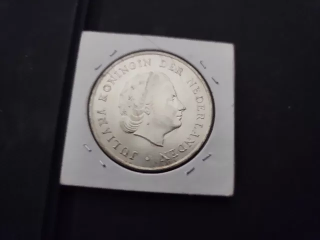 Netherlands Antilles 1964 2 1/2 Gulden Lion animal UNC