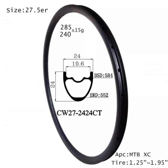 MTB Bike XC Carbon Rims 29er/27.5er/26er Cross Country Mountain Bicycle Wheels 3