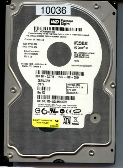 Wd2500js hotsell