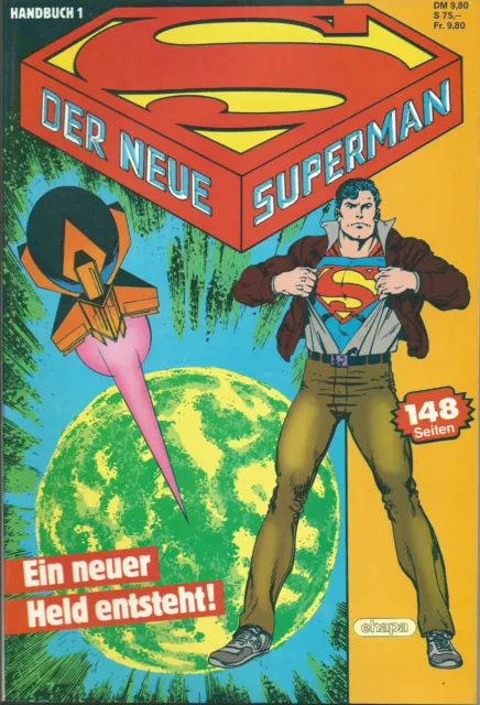 <>    DER NEUE SUPERMAN    Handbuch 1 /  Ehapa Verlag