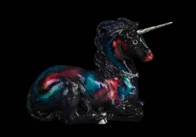 Windstone Editions "Black Nebula" Mother Unicorn  Test Paint #1