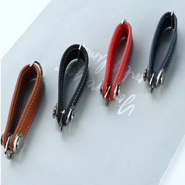 Leather Key Bag Compact Car Key Case Fashion Car Key Pouch  Keys Organizer