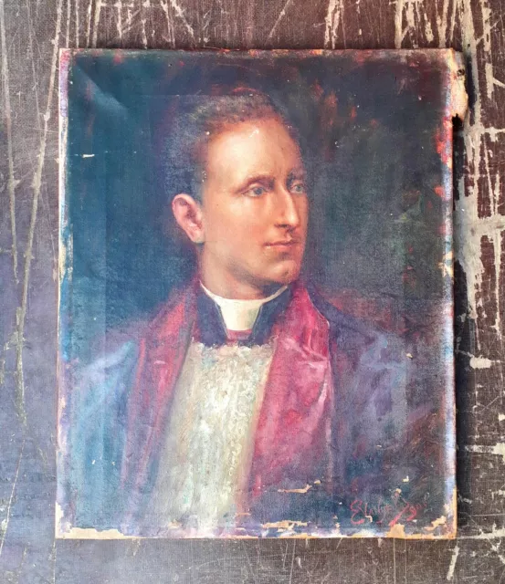 🟢Quadro Olio su tela EMIDIO VANGELLI - opera firmata e datata 1901