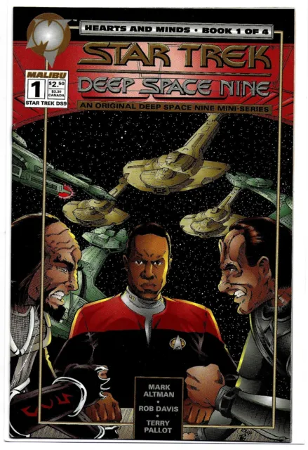 Star Trek: Deep Space Nine 🔥 Hearts and Minds #1,🔥 Mini (1994) Malibu Comics