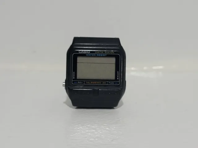 Casio DB-31 Module 871 Data Bank Vintage Tele Memo 30 Alarm Wrist Watch