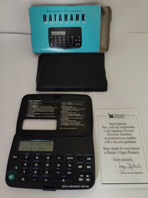 Lettori Digest Banca dati elettronica personale MX749