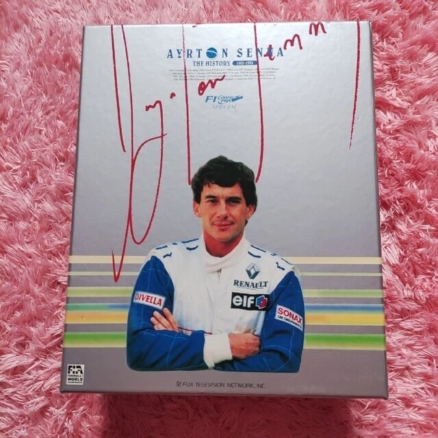 Ayrton Senna  T Shirt  VHS Set