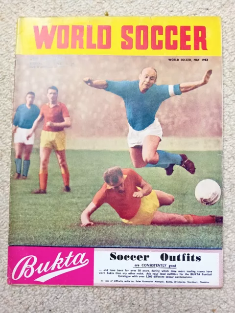 World Soccer magazine, 12 editions from the 1961-62 season