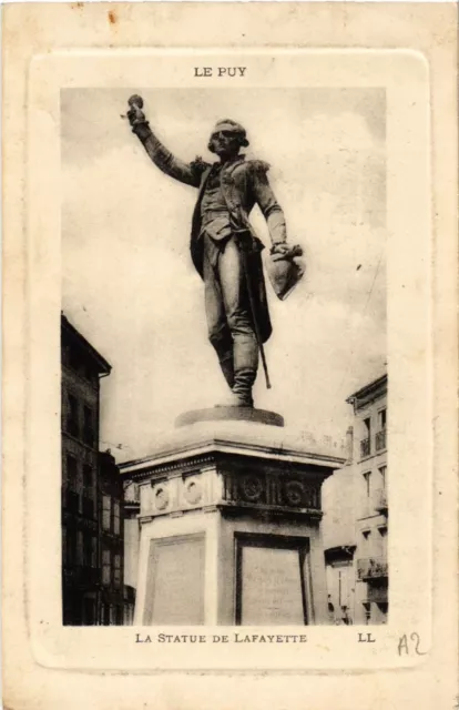 CPA Le PUY - La Statue de LAFAYETTE (589043)