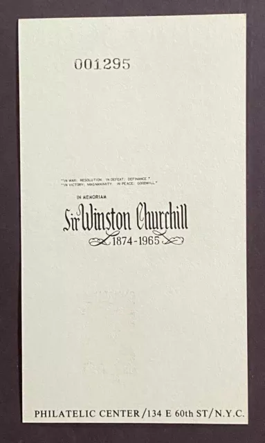 StampTLC US 1264 Winston Churchill UK UN World War Peace Europe Maximum FDC 1965 2