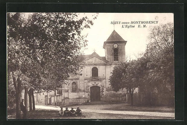 CPA Soisy-sous-Montmorency, l´Eglise