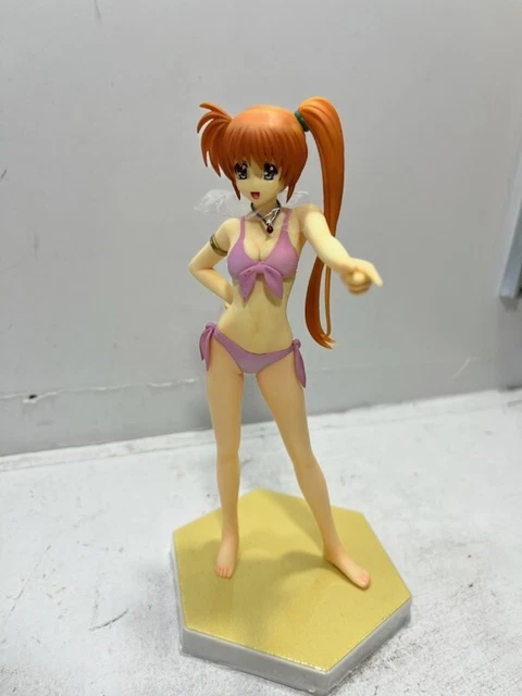 Wave 1/10 Pvcpainted Figure Beach Queens Magical Girl Lyrical Nanoha Strikers Ta