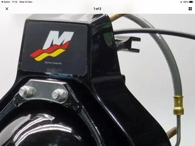 MERCURY MERCRUISER BRAVO decals race stickers pair transom shield £15. ...