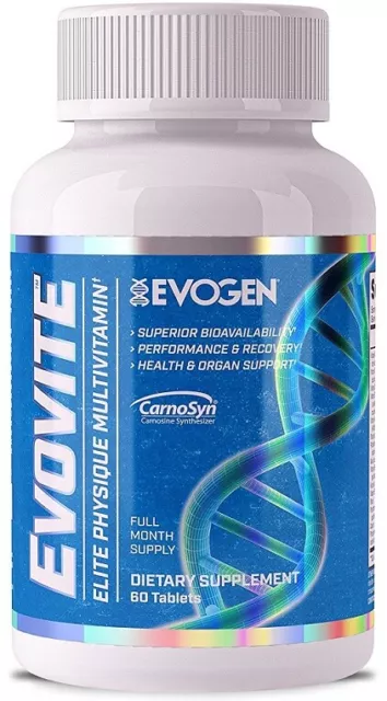 Evogen Evovite Multivitamin Organ Support, Performance & Recovery 60 Tablets