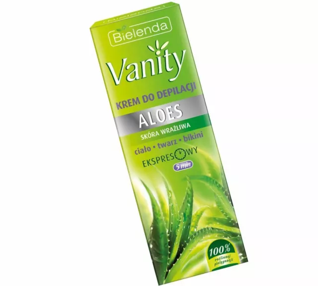 Bielenda Vanity Enthaarungscreme Aloe 100Ml