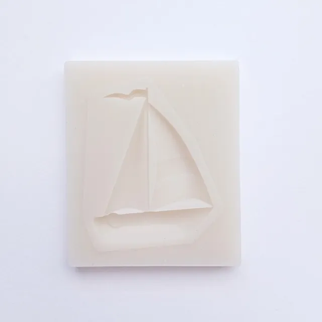 MINI MOLDE DE BARCO, decoración náutica de pasteles velero molde fondant molde de resina oceánica