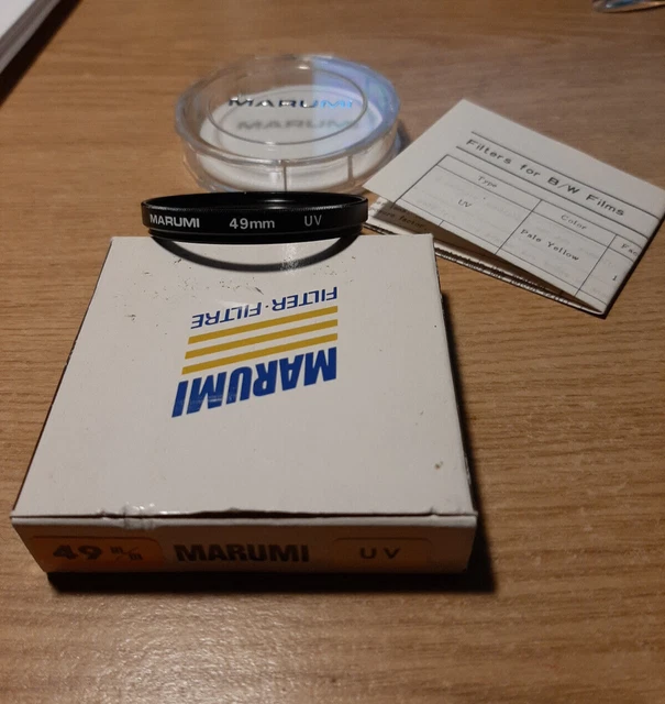 FILTRO UV  MArumi ø 49 mm - OTTIMO