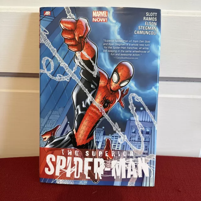 The Superior Spider-Man, Vol. 1 by J. M. DeMatteis (2013, OHC Hardcover)