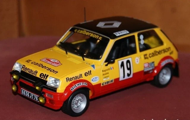Modellino in miniatura Renault 5 1/43 Spark Maxi Turbo Superproduction No. Philips 1987 J-L