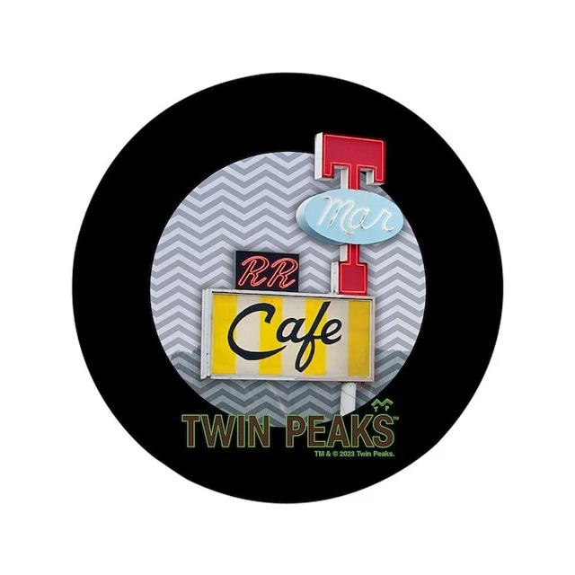 CafePress Twin Peaks: Double R Diner 3.5 Button 3.5" Button (1167564184)