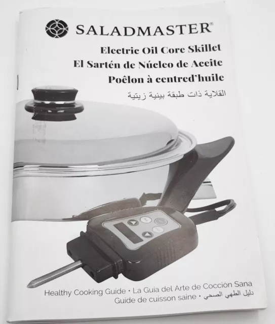 Saladmaster Electric Oil Core Skillet Open Box New