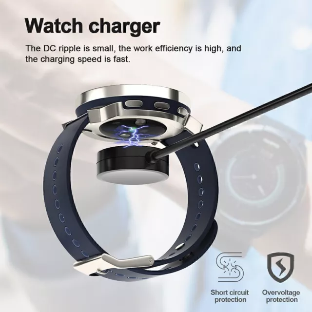 Smart Watch Charging Dock Chargeur USB magnétique Câble 100CM pour Suunto 9 Peak 3