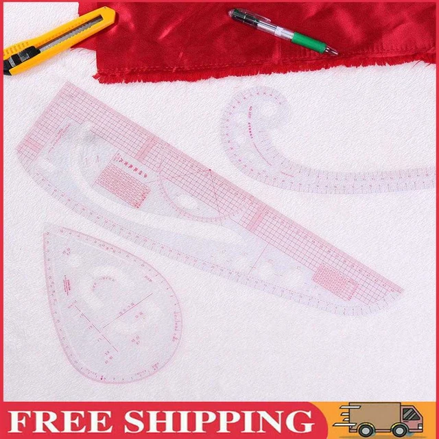 6pcs/Set DIY Multifunktions Quilting Naht nähen Patchwork Zeichnung Herrscher