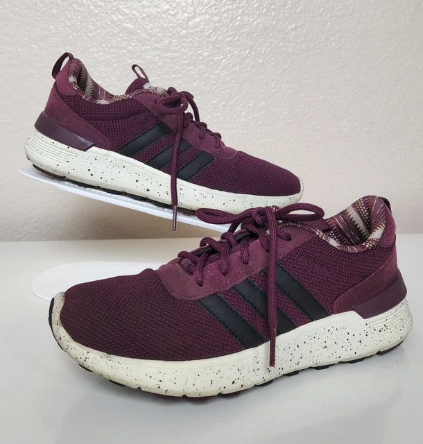 ADIDAS NEO LITE Racer Ladies Running Trainers Red Size 4 36.5