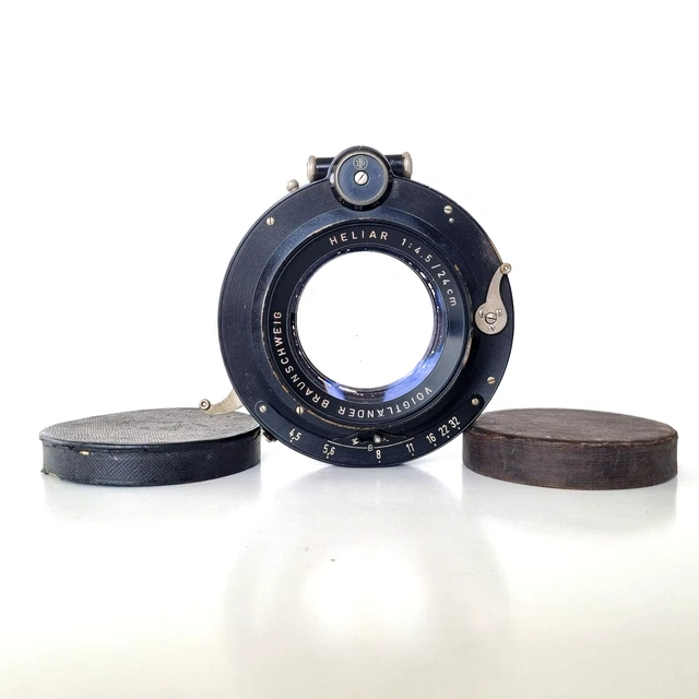 Voigtlander APO LANTHAR 4.5 21 210mm LINHOF Compur shutter large format 4x5 5x7